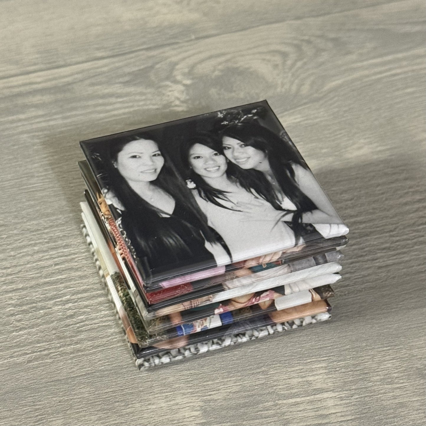 2x2 Custom Photo Magnet — Set of 9 | Hand-Pressed, Durable, Personalized Photo Gift