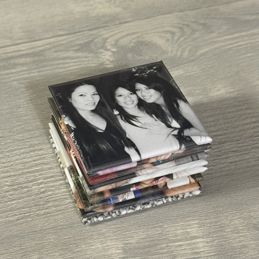 2x2 Custom Photo Magnet — Set of 9 | Hand-Pressed, Durable, Personalized Photo Gift
